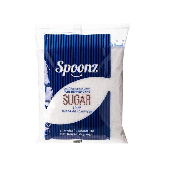 Spoonz White Sugar - 2 kg