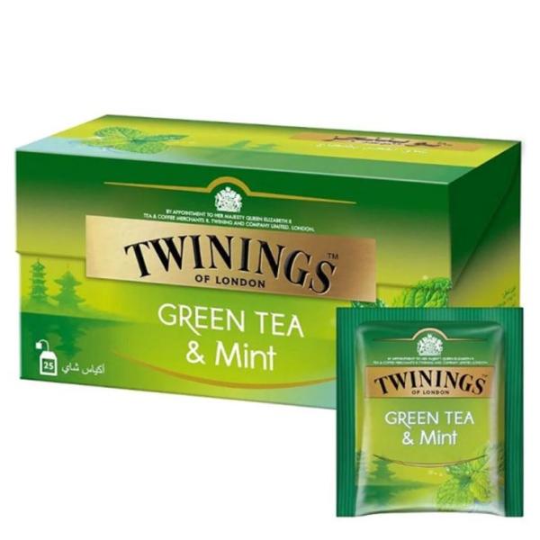 Twinings Green Tea and Mint - 25 Bags