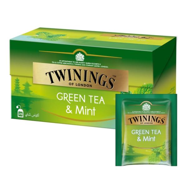 Twinings Green Tea & Mint - 25 Bags