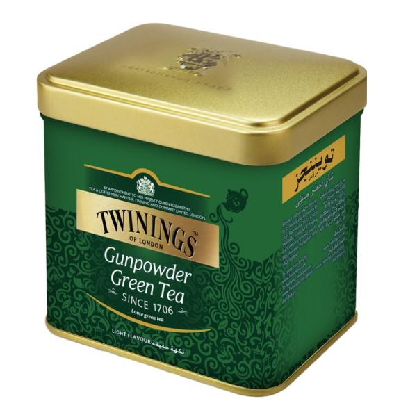 Twinings Gun Powder Green Tea, Tin - 200g