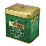 Twinings Gun Powder Green Tea with Mint, Tin - 200g