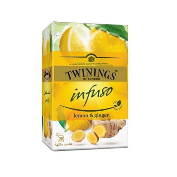 Twinings Infuso Lemon and Ginger Tea - 20 Bags