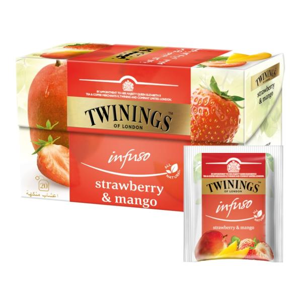 Twinings Strawberry & Mango Tea - 20 Bags