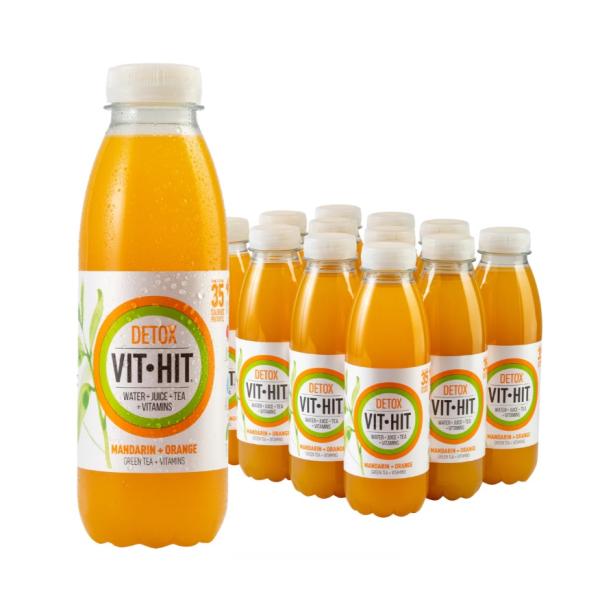 VIT HIT Mandarin Detox - 500 ml x 12