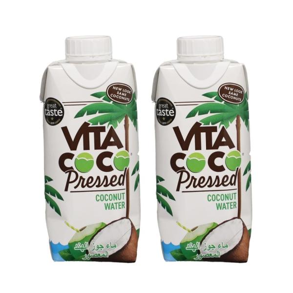 Vita Coco, Pressed Coconut Water - 330 ml (Buy 1 Get 1 Free)
