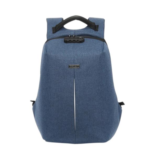 Promate Defender-13, Anti-Theft Backpack for 13” Laptop, Blue