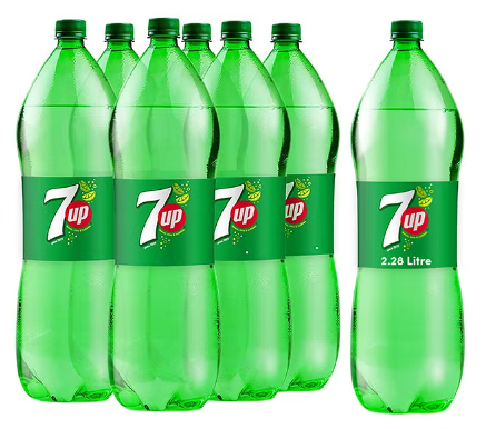 7Up Regular, PET Bottle - 2.28 Liter