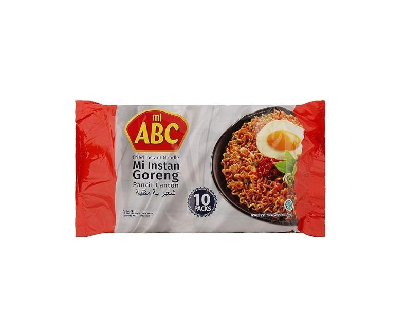 ABC Instant Noodles, Fried - 70g (Pack of 10)