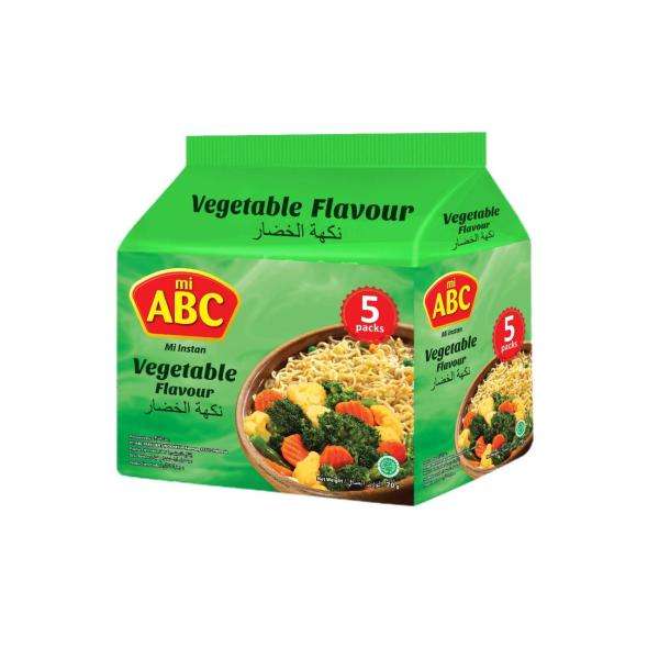 ABC Instant Noodles, Vegetable - 65g (Pack of 5)