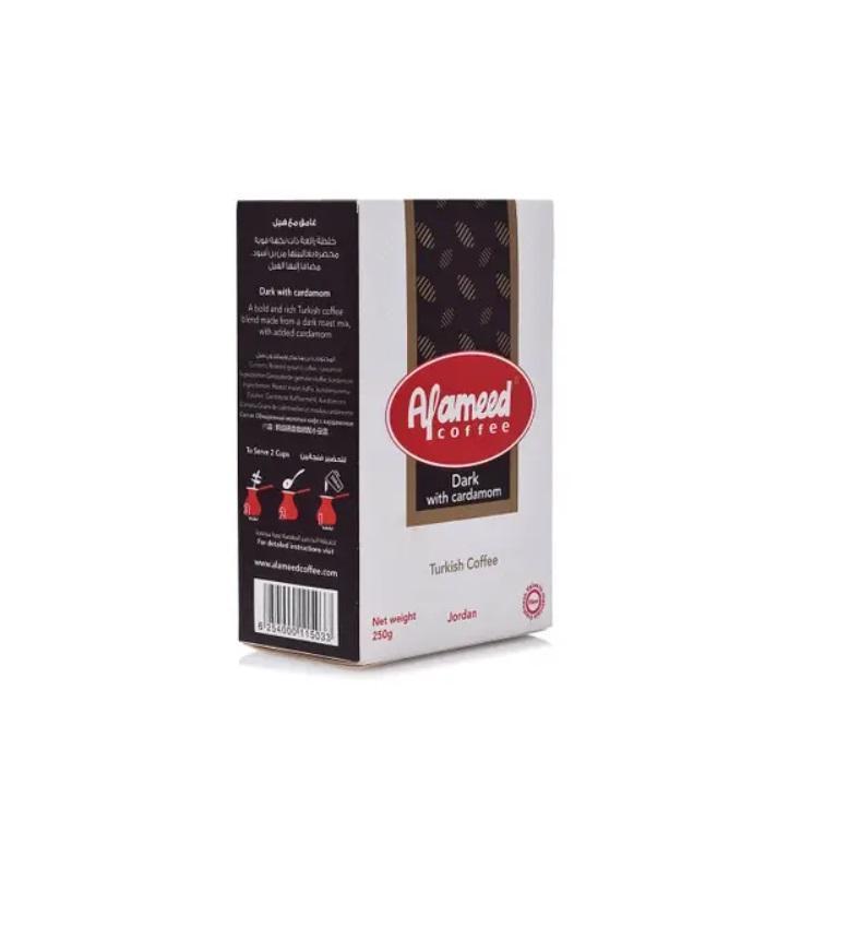 Alameed Coffee Dark With Cardamom - 250g