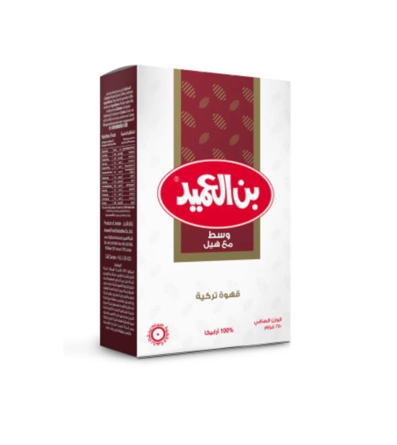 Alameed Coffee Medium, with Cardamom - 250g