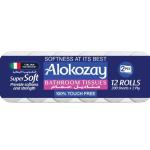 Alokozay Bathroom Tissue, 2 Ply, 200 Sheets - 12 Rolls