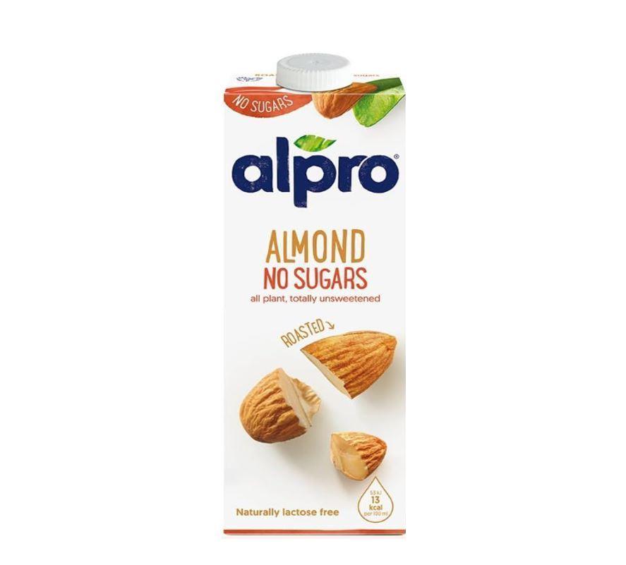 Alpro Almond Milk Drink, No Sugar - 1 Liter