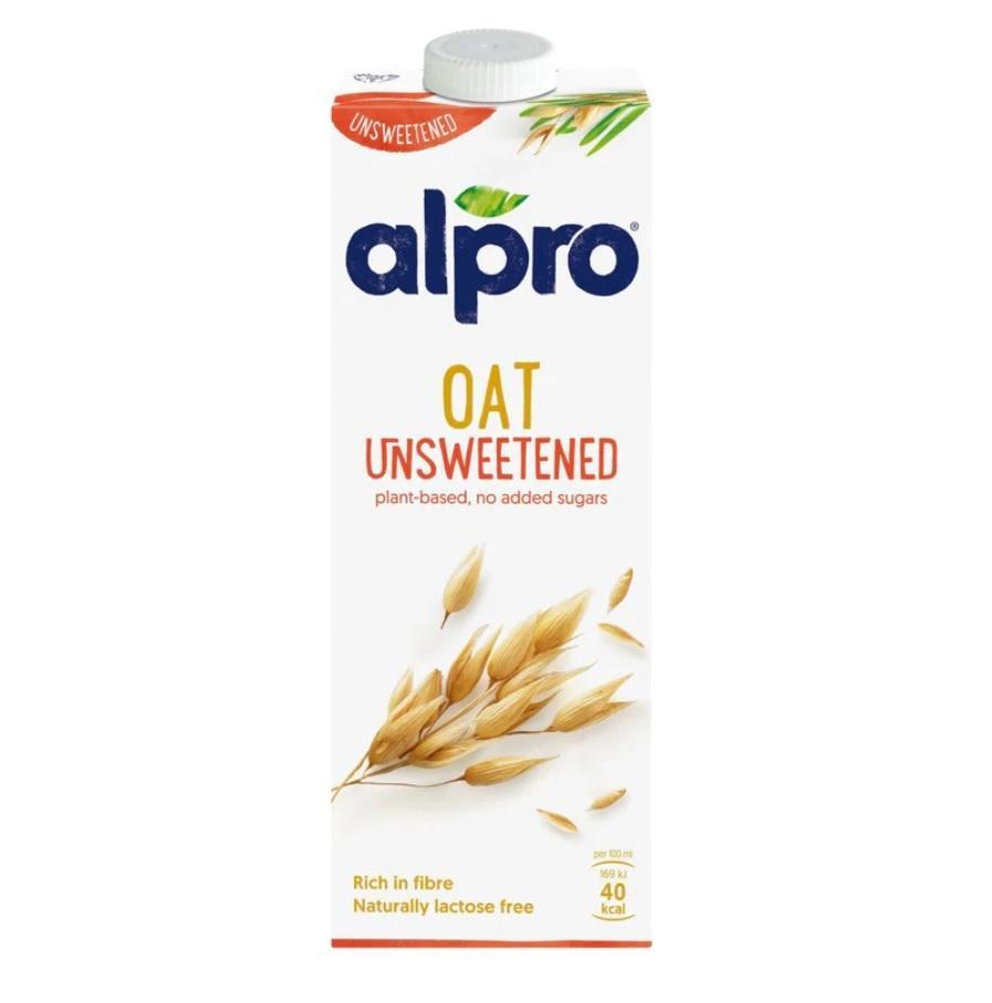 Alpro Oat Milk Drink, No Sugar - 1 Liter