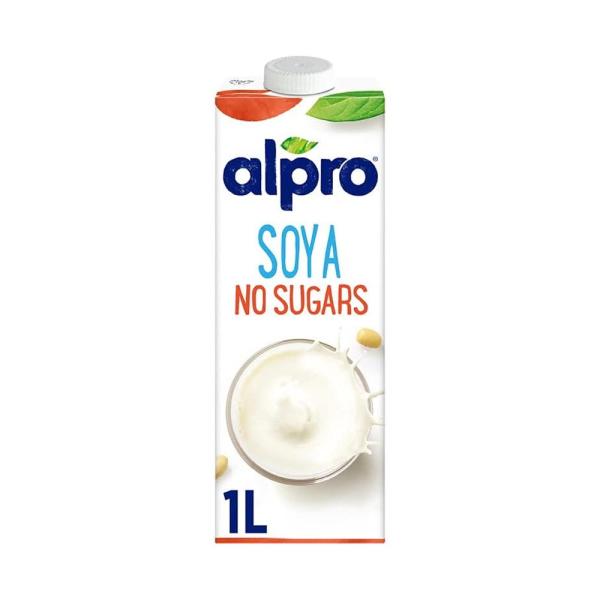 Alpro Soya Milk Drink, No Sugar - 1 Liter