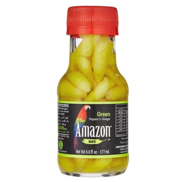 Amazon Green Peppers in Vinegar - 177 ml