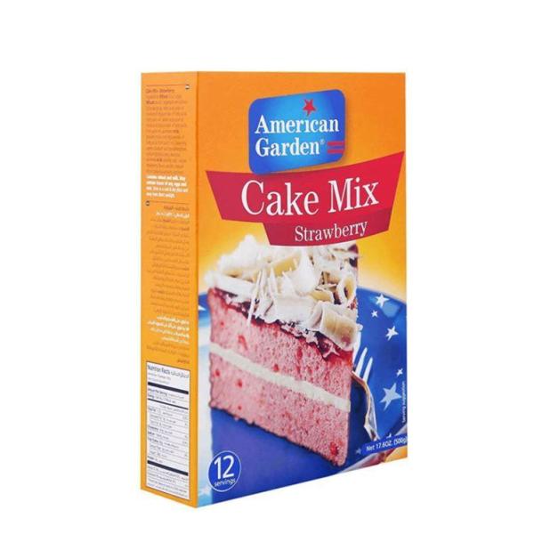 American Garden Cake Mix, Strawberry - 500g