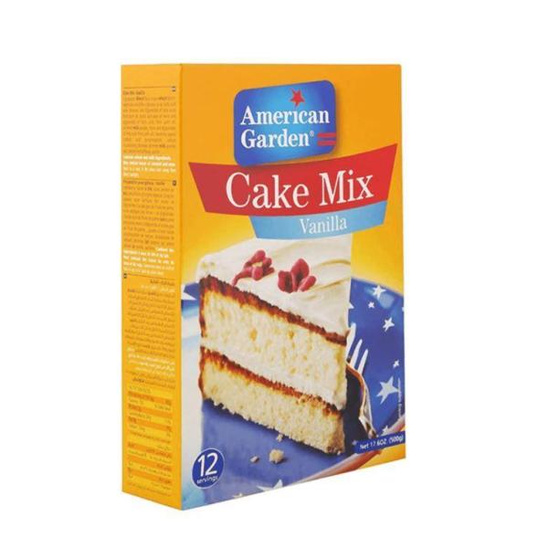 American Garden Cake Mix, Vanilla - 500g