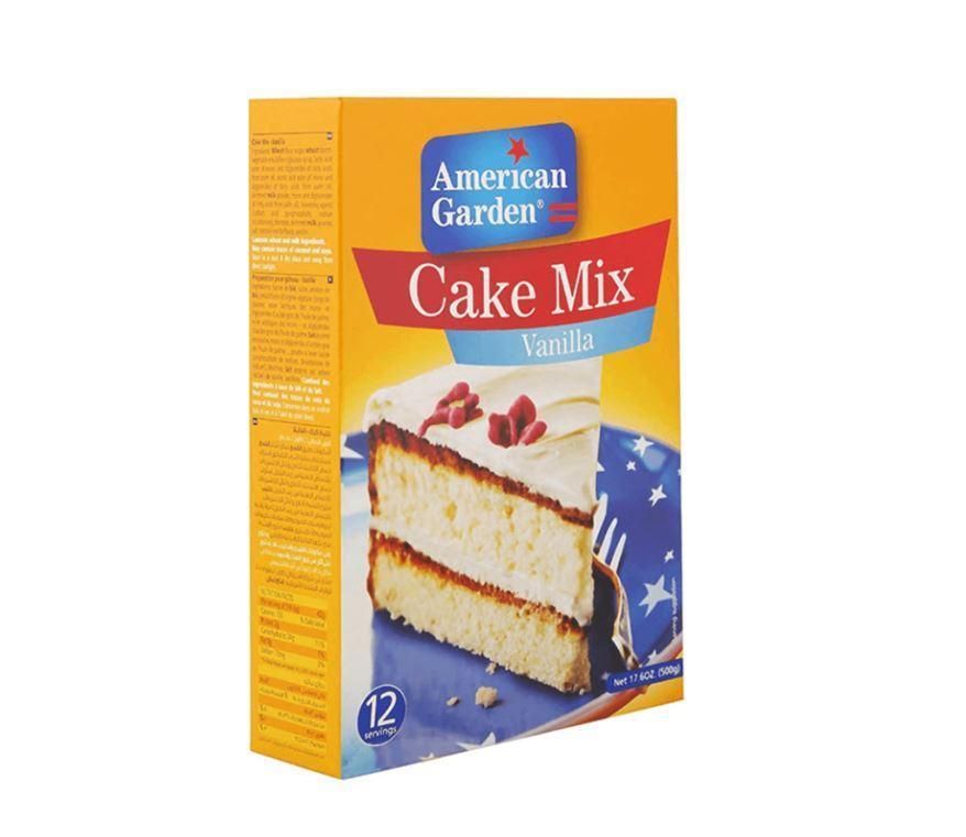 American Garden Cake Mix, Vanilla - 500g