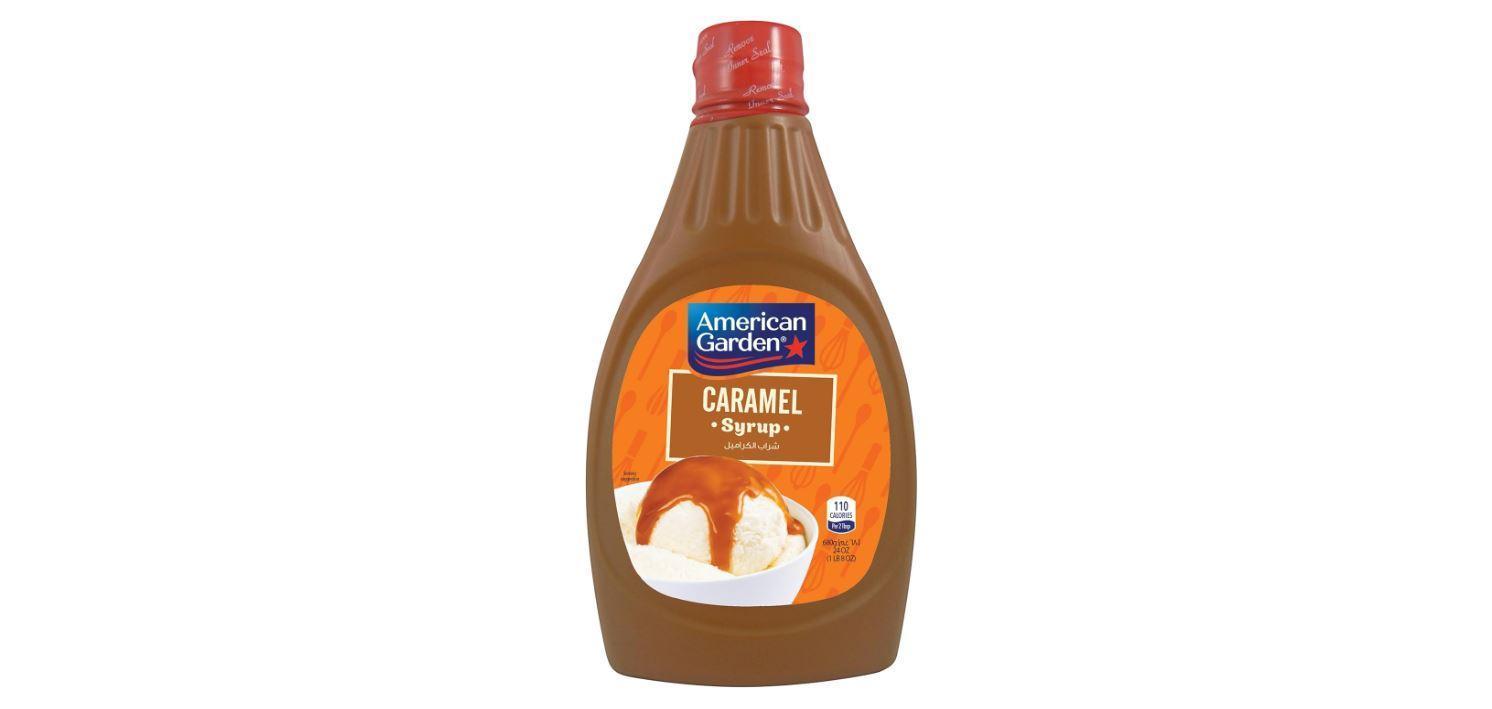 American Garden Caramel Syrup - 24 oz