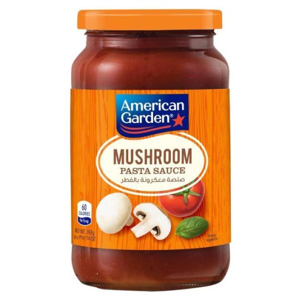 American Garden Pasta Sauce, Mushroom - 14 oz