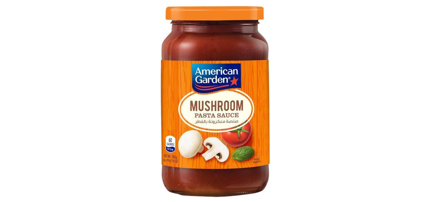 American Garden Pasta Sauce, Mushroom - 14 oz