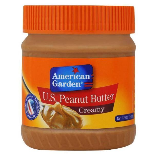 American Garden Peanut Butter Creamy - 12 oz