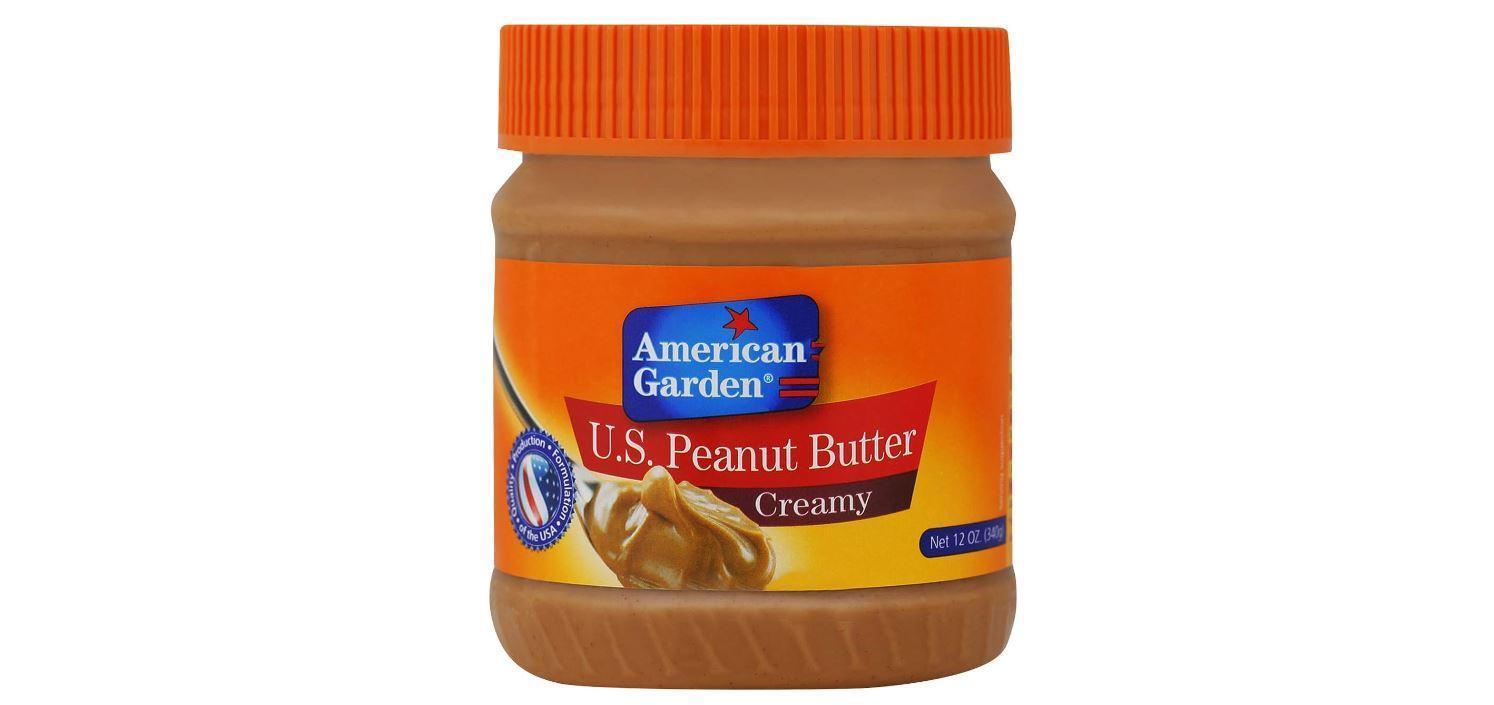 American Garden Peanut Butter Creamy - 12 oz