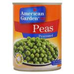 American Garden Processed Peas - 400g