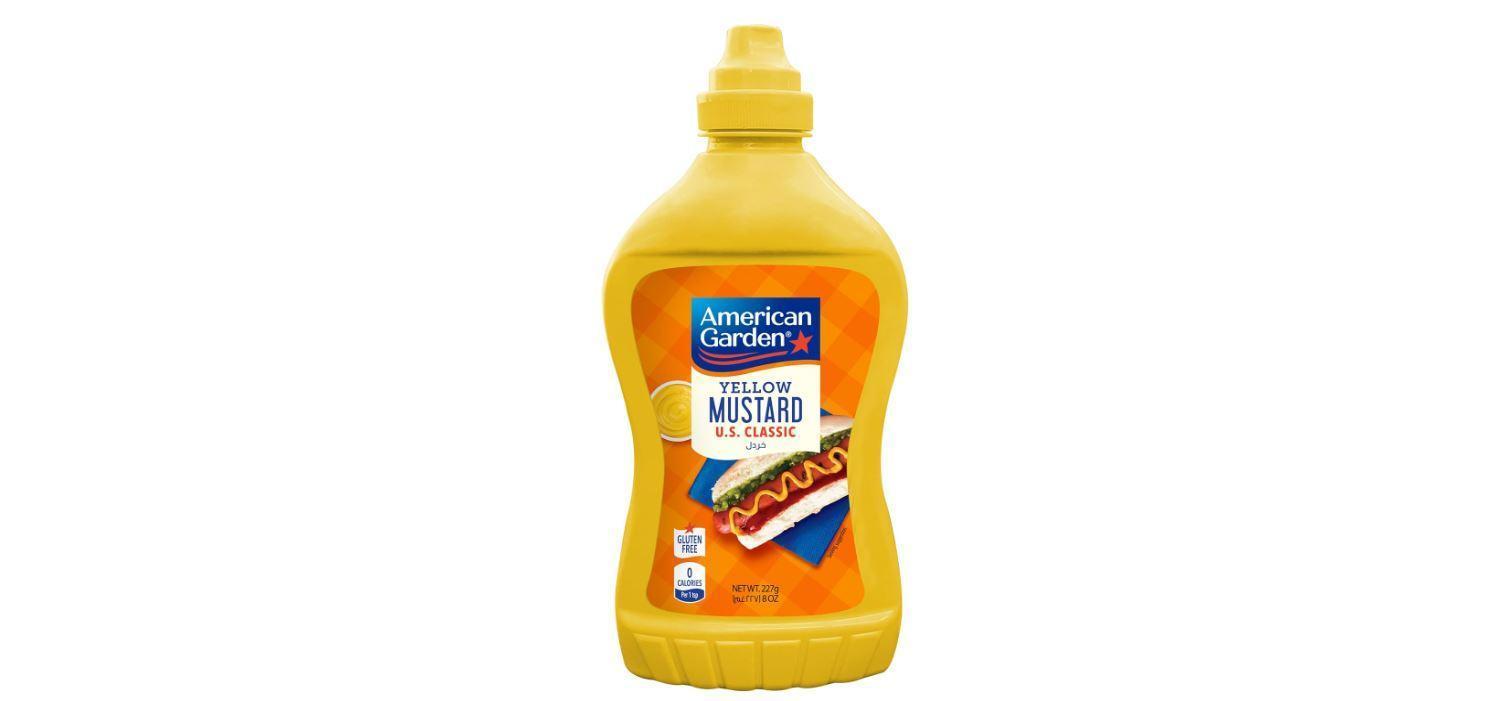 American Garden Squeeze Yellow Mustard - 8 oz