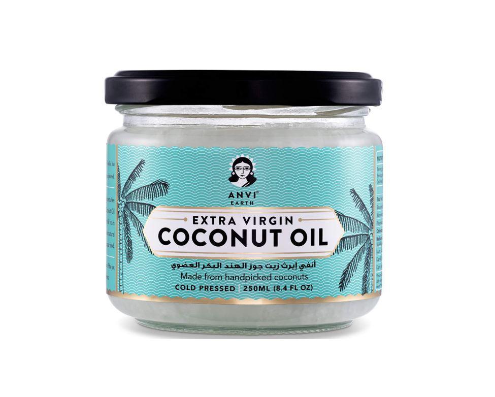 Anvi Earth Extra Virgin Coconut Oil - 250 ml