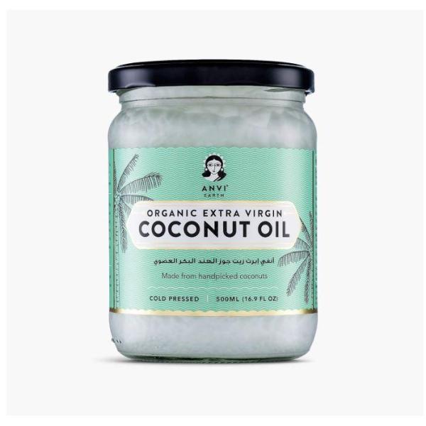 Anvi Earth Organic Extra Virgin Coconut Oil - 500 ml