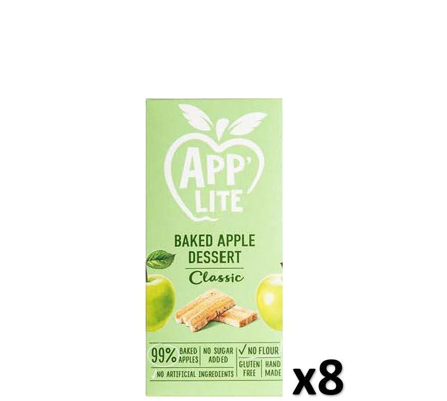 Applite Baked Apples Bar Classic, No Sugar Added, Gluten Free - 35g