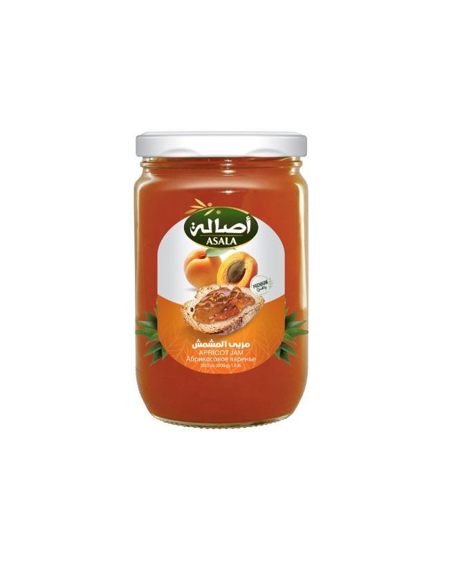 Asala Apricot Jam, Glass Bottle - 800g