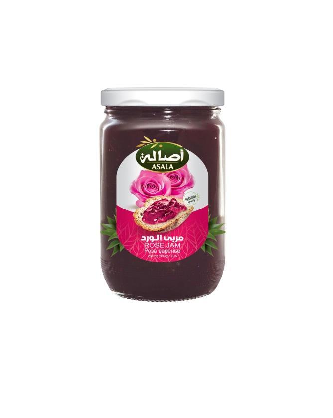 Asala Rose Jam, Glass Bottle - 800g