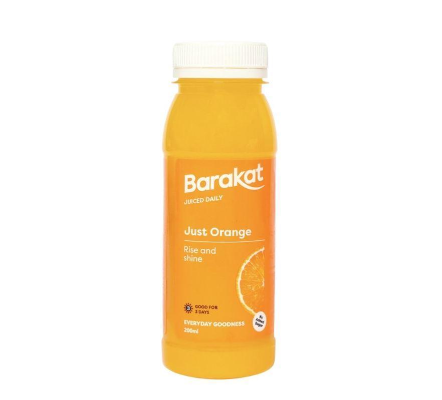 Barakat Fresh Orange Juice - 200 ml