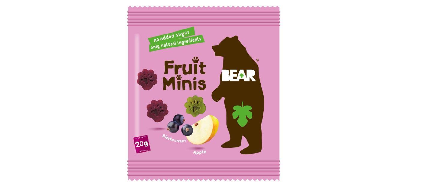 BEAR Fruit Minis Blackcurrant & Apple - 20g