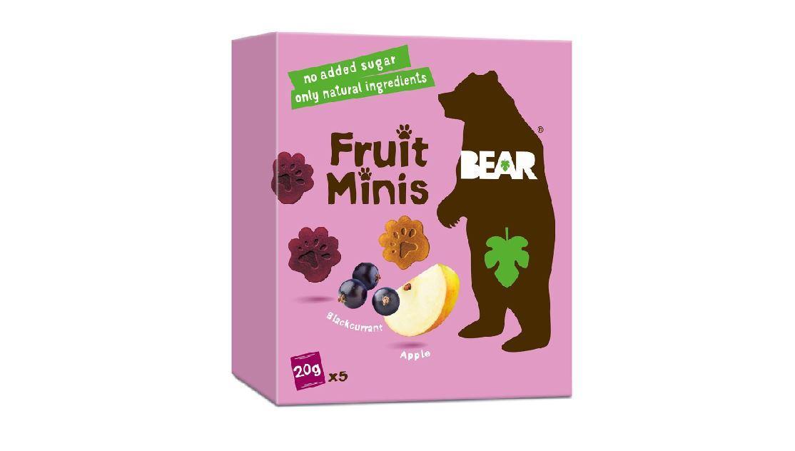 BEAR Fruit Minis Blackcurrant & Apple - 20g (Pack of 5)