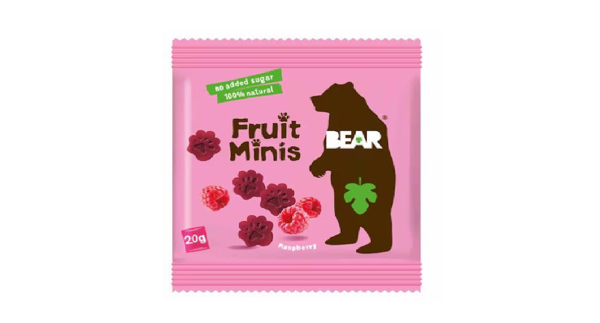 BEAR Fruit Minis Raspberry - 20g