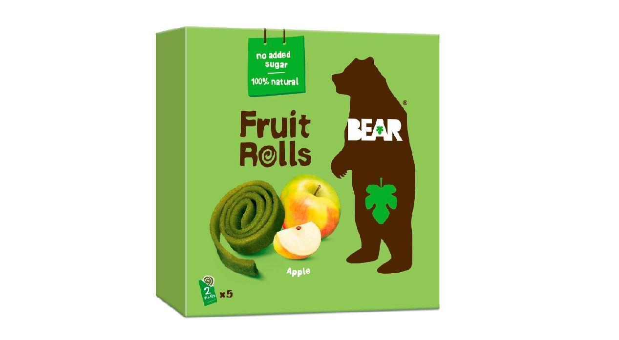 BEAR Fruit Rolls Apple - 20g (Pack of 5)