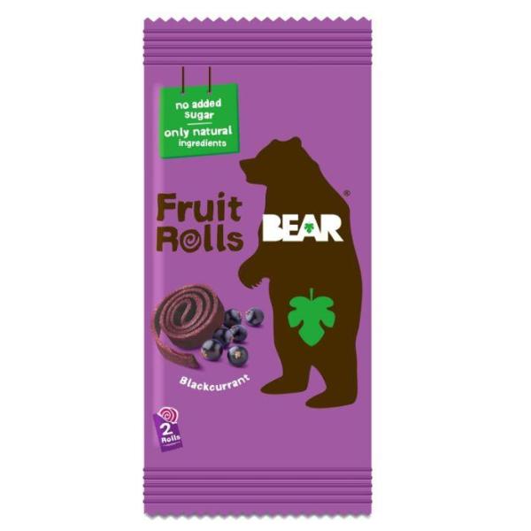 BEAR Fruit Rolls Blackcurrant - 20g