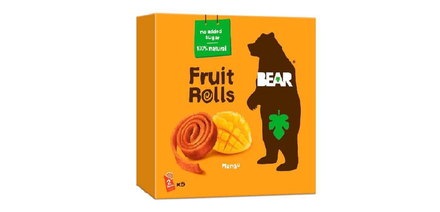 BEAR Fruit Rolls Mango - 20g (Pack of 5)