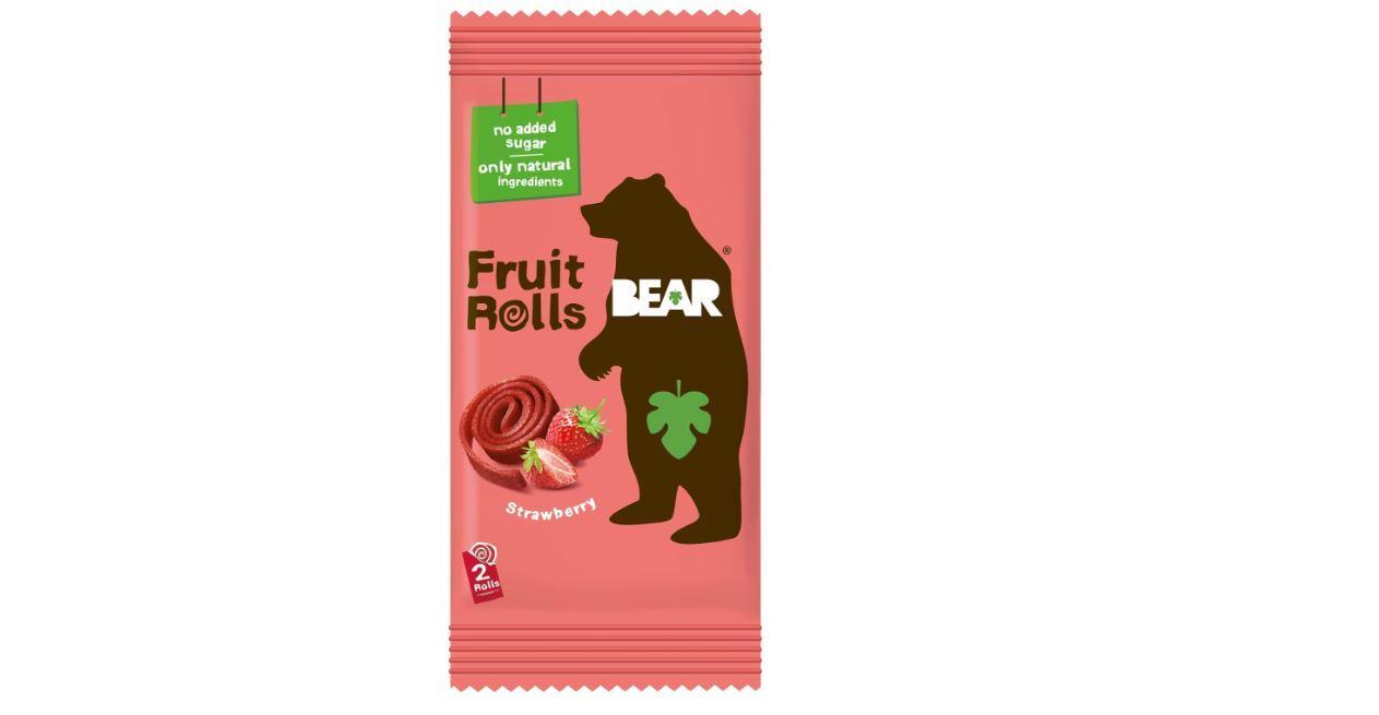 BEAR Fruit Rolls Strawberry - 20g