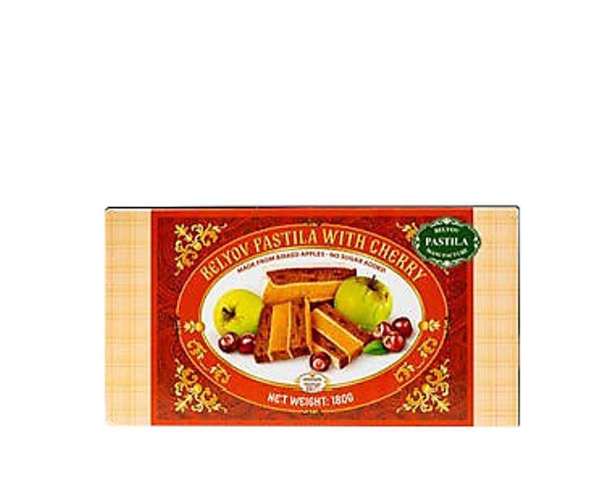 Belyov Pastila Baked Apples Dessert No Sugar Added, Cherry - 180g