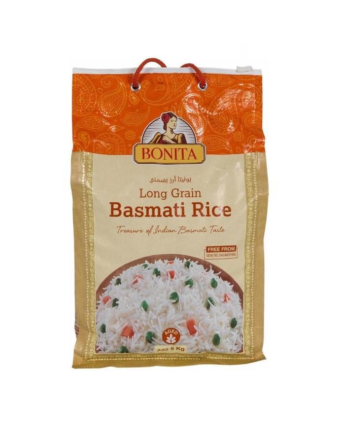 Bonita Long Grain Basmati Rice - 5 kg