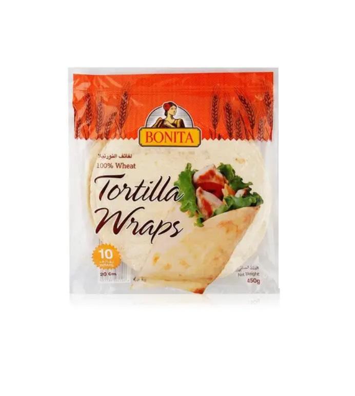 Bonita Wheat Tortilla Wrap, 20 cm - 450g