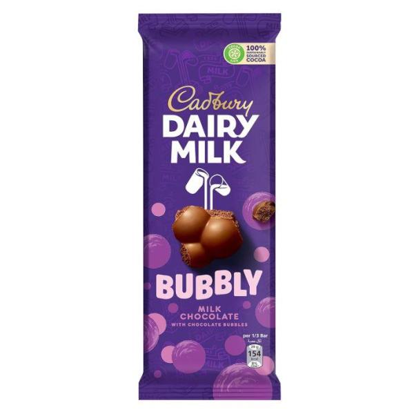 Cadbury Dairy Milk Bubbly Chocolate - 87g