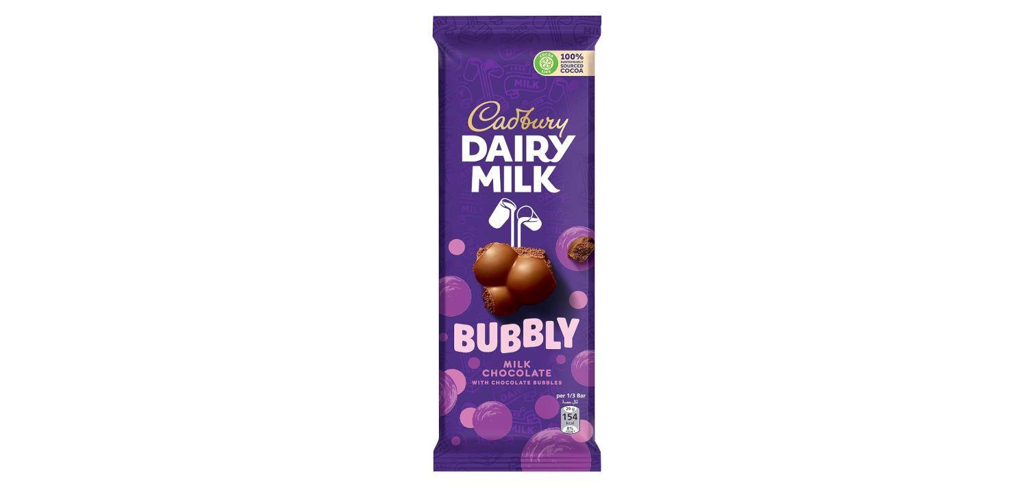 Cadbury Dairy Milk Bubbly Chocolate - 87g