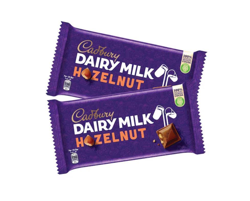 Cadbury Dairy Milk Hazelnut Chocolate Bar - 227g (Dual Pack)