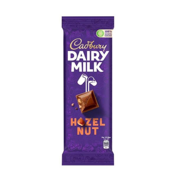 Cadbury Dairy Milk Hazelnut Chocolate Bar - 90g